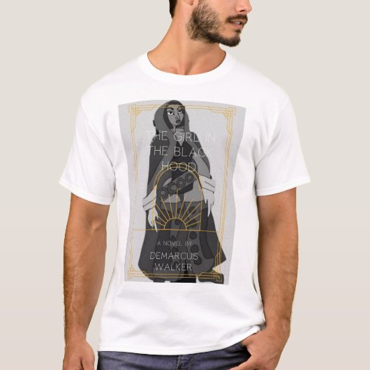 Das Mädchen in der schwarzen Hood T-Shirt (Vorderseite)