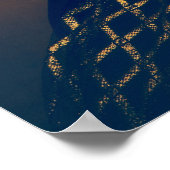 Das Mädchen in ihnen Schatten Poster (Ecke)