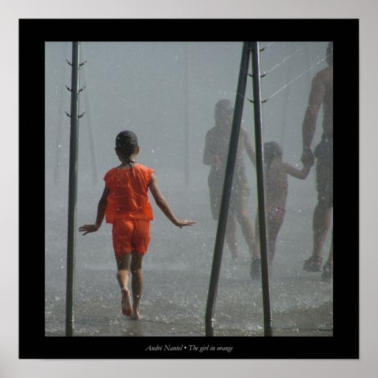 Das Mädchen in Orange Poster (Vorne)