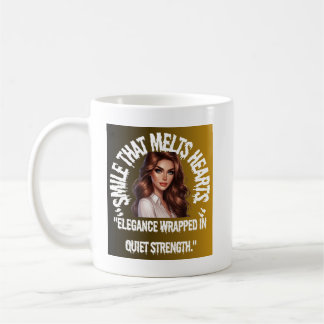 Das Mädchen Kaffeetasse