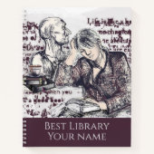 Das Mädchen liest ein Buch (Vorderseite)