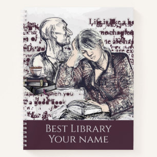 Das Mädchen liest ein Buch