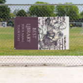 Das Mädchen liest ein Buch Banner (Insitu)