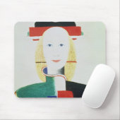 Das Mädchen mit dem Hut Mousepad (Mit Mouse)