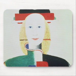 Das Mädchen mit dem Hut Mousepad