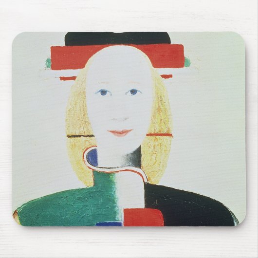 Das Mädchen mit dem Hut Mousepad (Vorne)