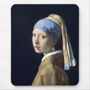 Das Mädchen mit dem Perlen-Ohrring Mousepad