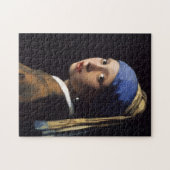 Das Mädchen mit dem Perlen-Ohrring Puzzle (Horizontal)