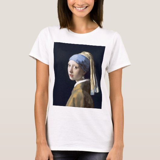 Das Mädchen mit dem Perlen-Ohrring T-Shirt (Vorderseite)