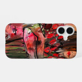 Das Mädchen mit den Tulpen iPhone 16 Hülle (Rückseite (Horizontal))