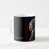 Das Mädchen mit der Perle vermeer Kaffeetasse (Vorderseite Links)