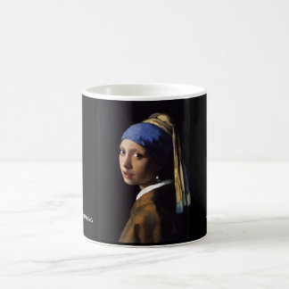 Das Mädchen mit der Perle vermeer Kaffeetasse
