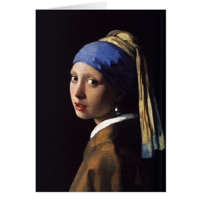 Das Mädchen mit der Perle von Vermeer (Vorne)
