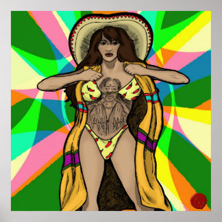 Das Mädchen mit der Trejo Tattoo Poster