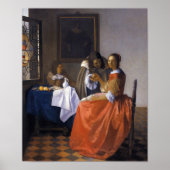 Das Mädchen mit der Wineglass Poster (Vorne)