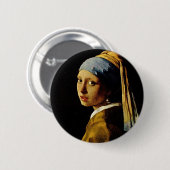 Das Mädchen mit einem Turban/einem Mädchen mit dem Button (Vorne & Hinten)