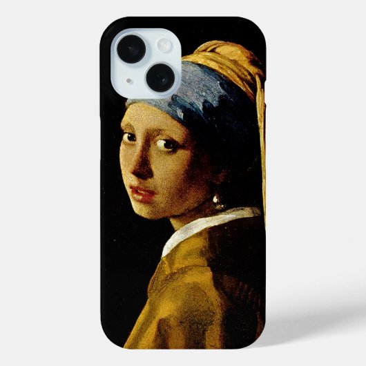 Das Mädchen mit einem Turban/Mädchen mit dem Perle Case-Mate iPhone Hülle (Rückseite)