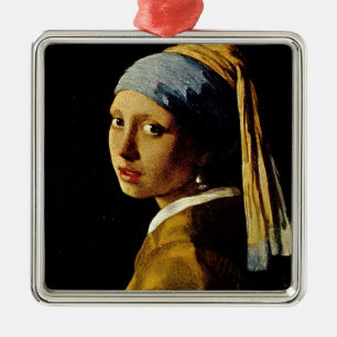 Das Mädchen mit einem Turban/Mädchen mit dem Perle Ornament Aus Metall