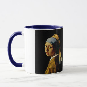 Das Mädchen mit einem Turban/Mädchen mit dem Perle Tasse