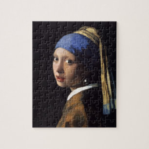 Das Mädchen mit Perlenohrring von Johannes Vermeer Puzzle