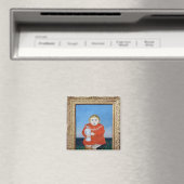 Das Mädchen mit Puppe, c.1892 oder c.1904-05 Magnet (In Situ (Geschirrspüler))