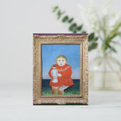 Das Mädchen mit Puppe, c.1892 oder c.1904-05 Postkarte (Stehend Vorderseite)