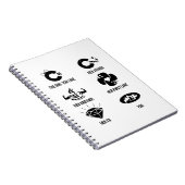 Das Mädchen mögen Sie Meme lustige Notizblock (Rechte Seite)