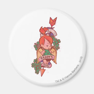 Das Mädchen PEBBLES™ Vatis Magnet