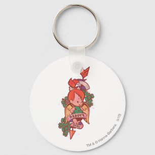 Das Mädchen PEBBLES™ Vatis Schlüsselanhänger