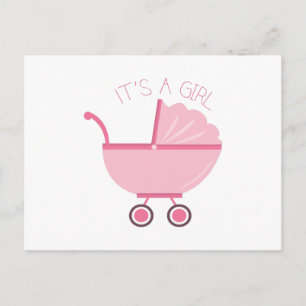 Das Mädchen Postkarte