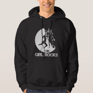 Das Mädchen Rocks Kletterkletterkletterkletter Hoodie