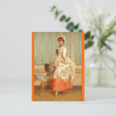 Das Mädchen - Soulacroix Postkarte (Stehend Vorderseite)