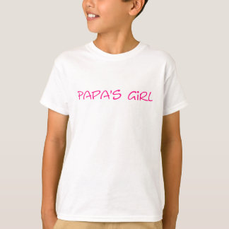 Das Mädchen-T-Shirt des Papas T-Shirt