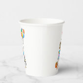 Das Mädchen und das Party der Pinguine Pappbecher (Rechts)