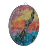 Das Mädchen und der Delfin Dartscheibe (Vorderseite Links)