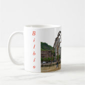 "Das Mädchen und die Spinne. "Fantasie Kaffeetasse (Links)