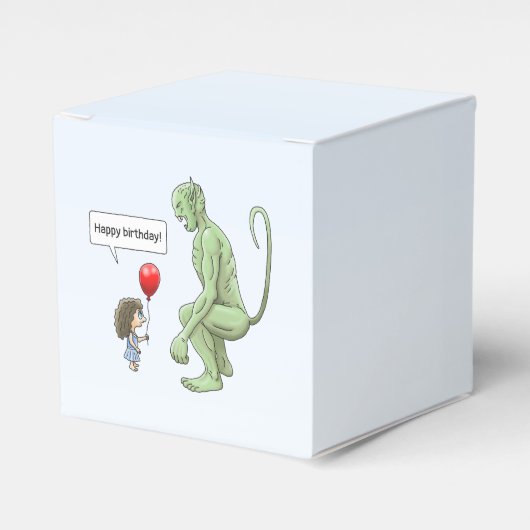 Das Mädchen und Goblin Geschenkschachtel (Vorderseite)