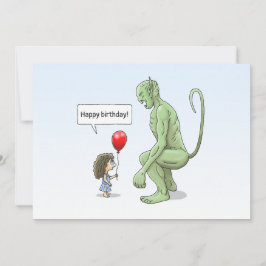 Das Mädchen und Goblin Karte