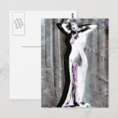 Das Mädchen von der Venus Postkarte (Vorne/Hinten)