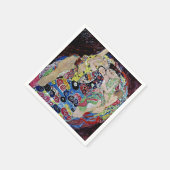 Das Mädchen von Gustav Klimt, Jugendstil, Deko,vi Serviette (Ecke)