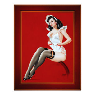 Das Mädchen von Peter Driben Fotodruck