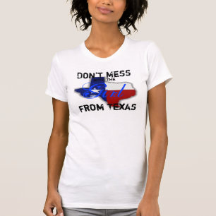 Das Mädchen von Texas T-Shirt