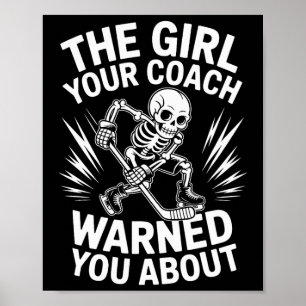 Das Mädchen, vor dem Ihr Trainer Sie gewarnt hat ( Poster