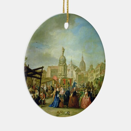 Das Madrid angemessen in der Piazza de la Cebeda Keramik Ornament (Rechts)