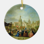 Das Madrid angemessen in der Piazza de la Cebeda Keramik Ornament (Vorne)