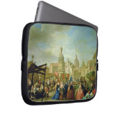 Das Madrid angemessen in der Piazza de la Cebeda Laptopschutzhülle (Vorne Rechts)