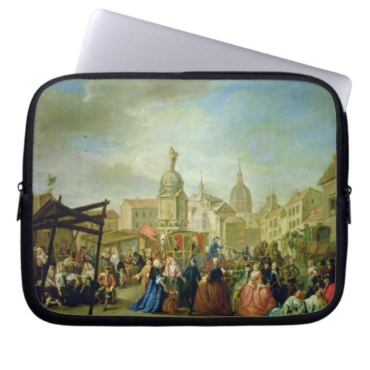 Das Madrid angemessen in der Piazza de la Cebeda Laptopschutzhülle (Vorderseite)