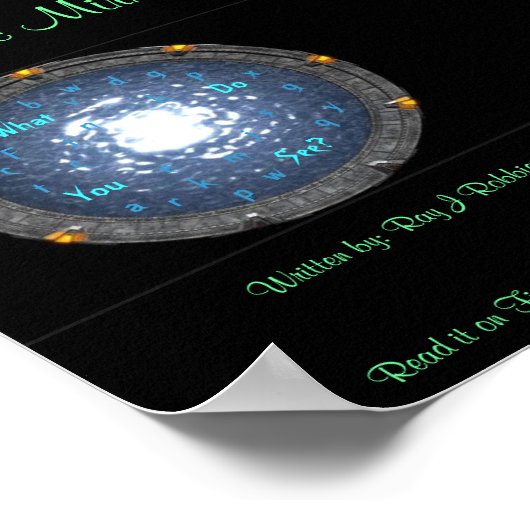 Das Magic Mirror 12x18 Poster (Ecke)