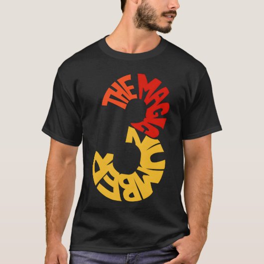 Das Magic Number Mädchen T-Shirt (Vorderseite)