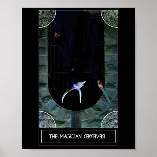 Das Magician Revered Tarot Poster (Vorne)